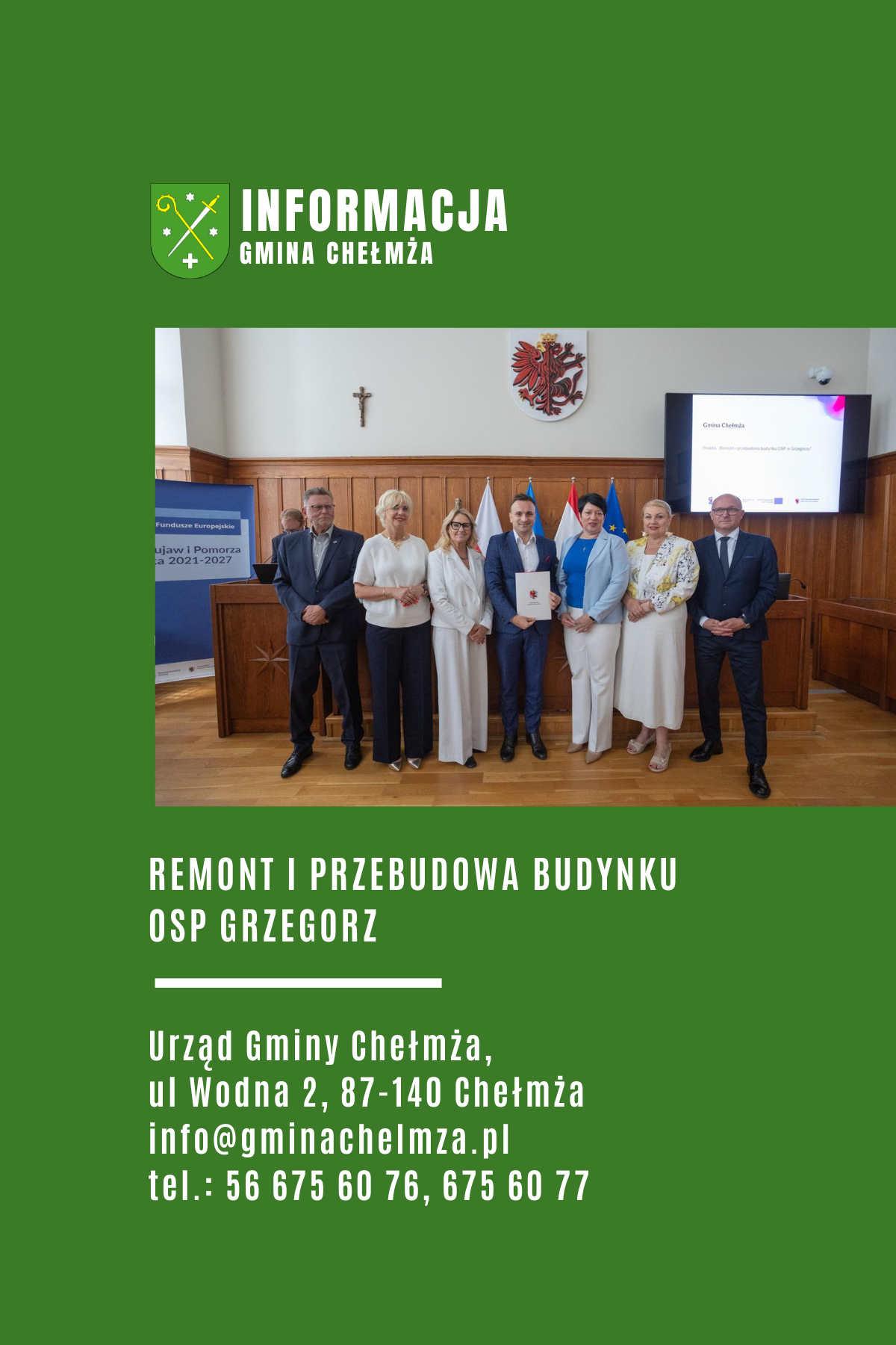 Remont i przebudowa OSP Grzegorz