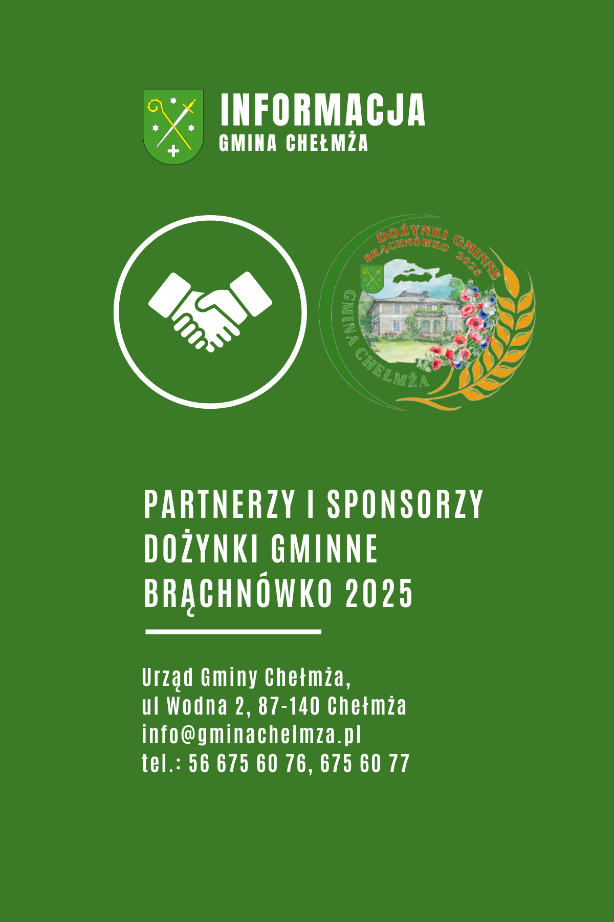 Sponsorzy Dożynek Gminnych Brąchnówko 2025