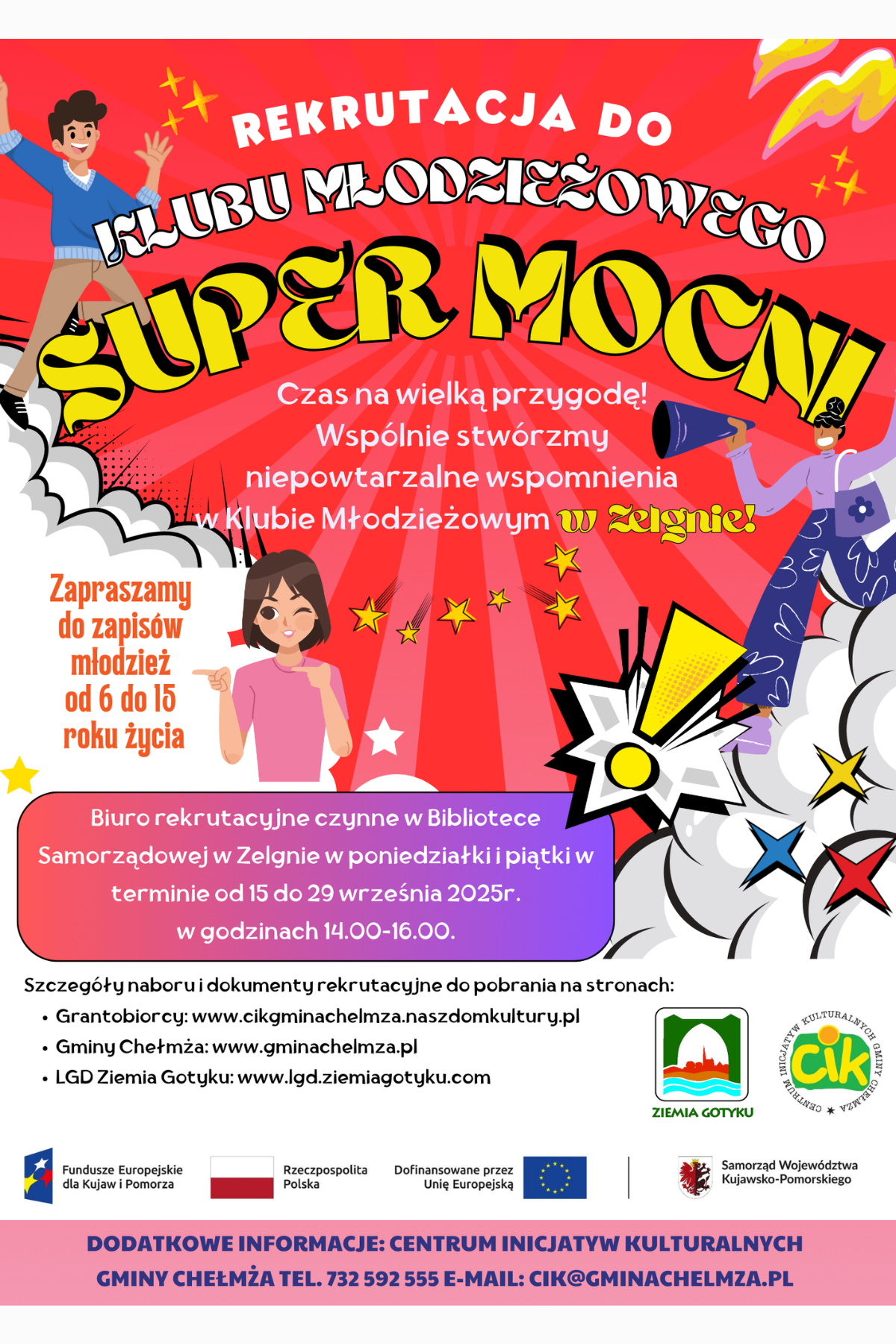Klub Młodzieżowy w Zelgnie - superMOCNI