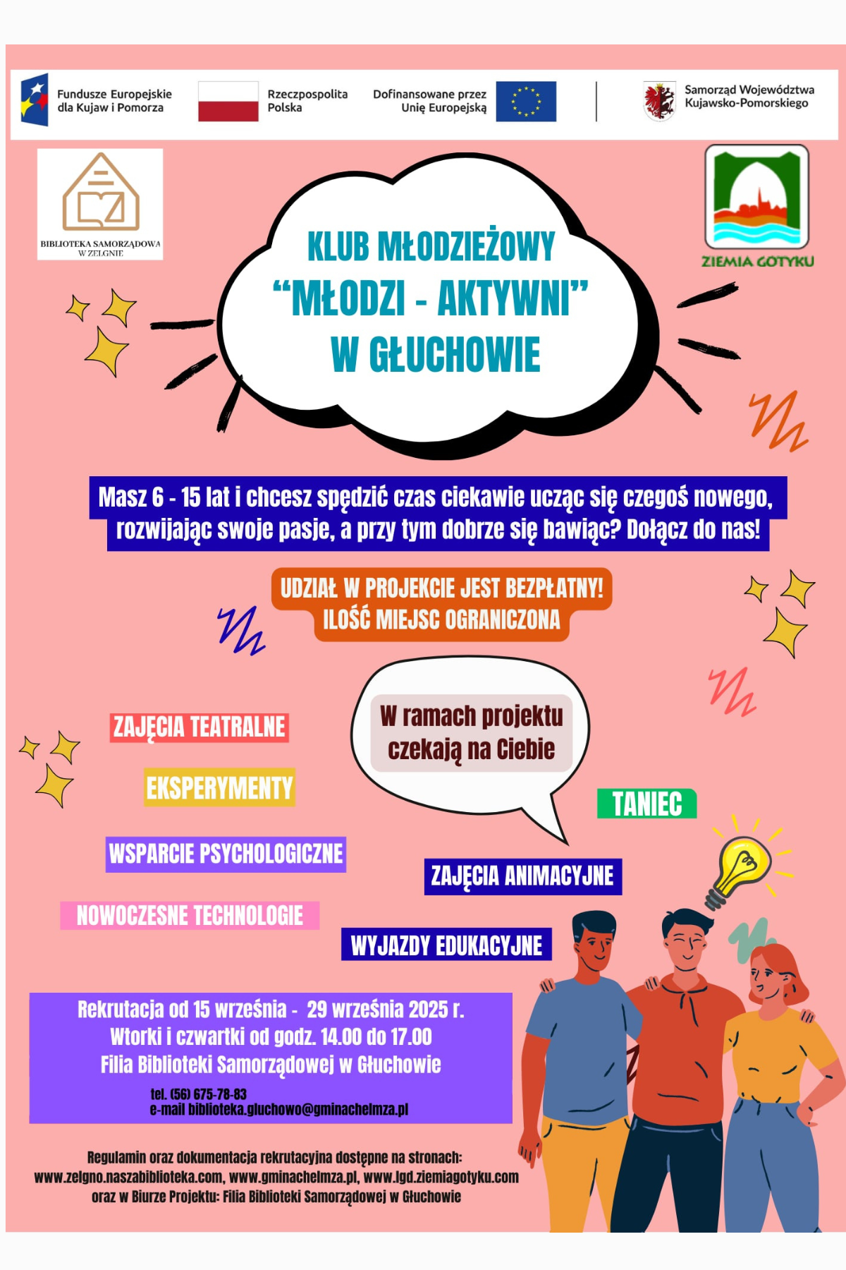 Klub Młodzieżowy w Głuchowie - "Młodzi - Aktywni"