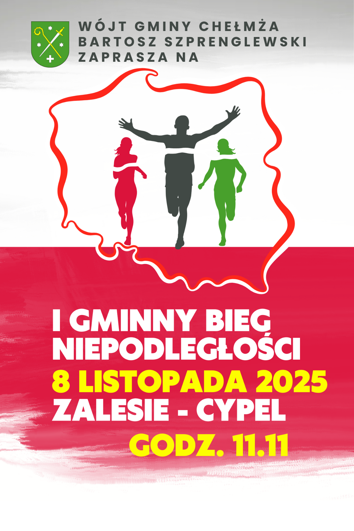 I GMINNY BIEG NIEPODLEGŁOŚCI - ZALESIE CYPEL 2025!