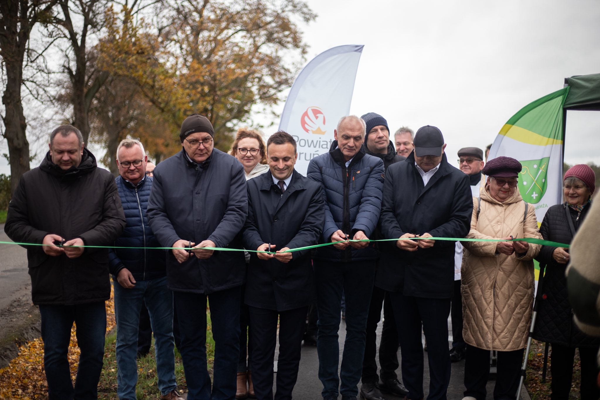 Droga rowerowa Nawra - Trzebcz otwarta!