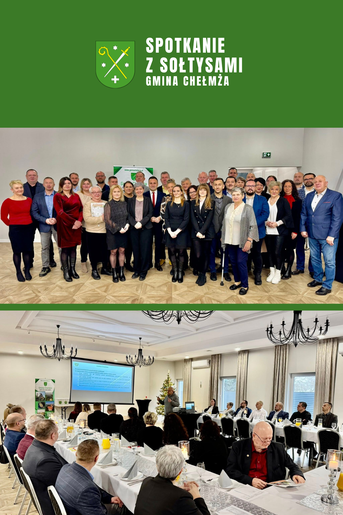 Spotkanie świąteczne z sołtysami - Zelgno 2025