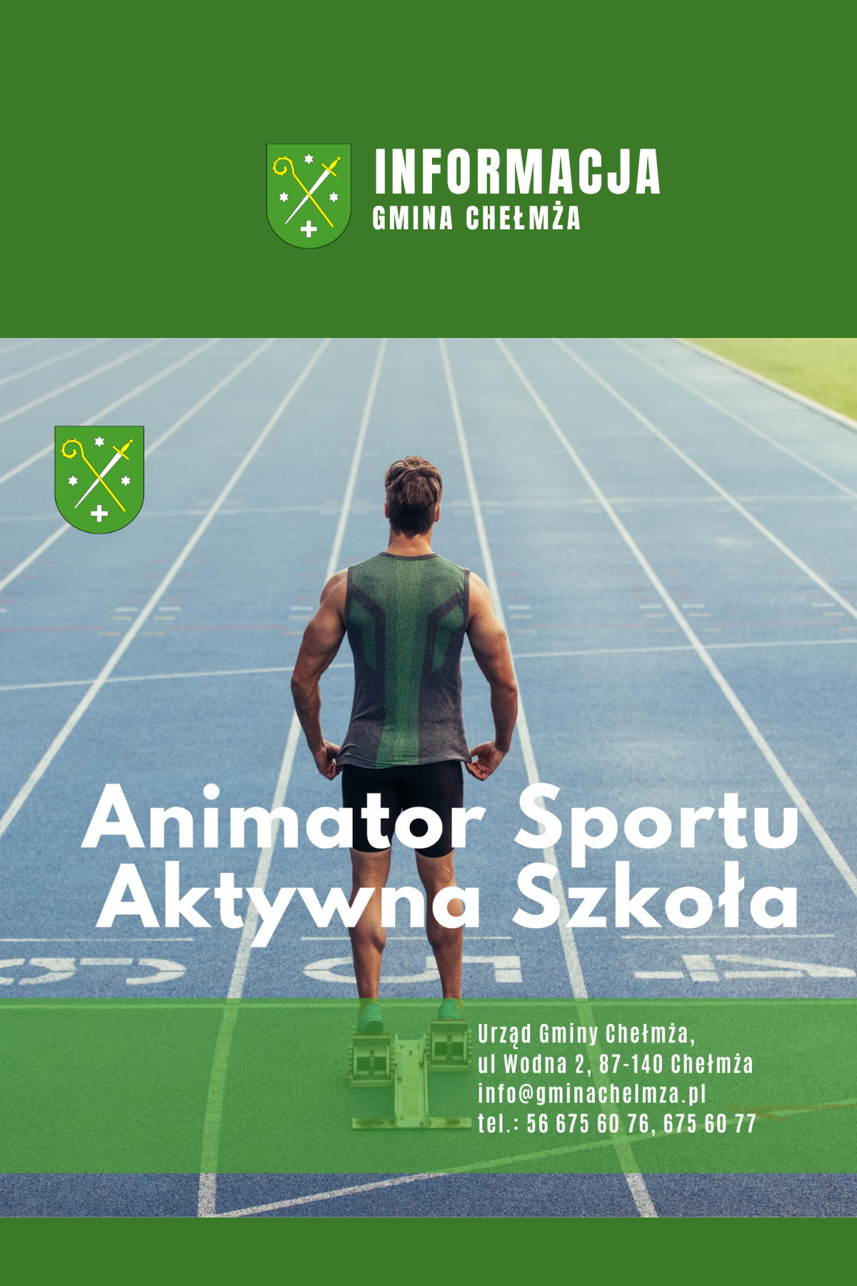 Gmina Chełmża ogłasza nabór na stanowiska Animatora Sportu