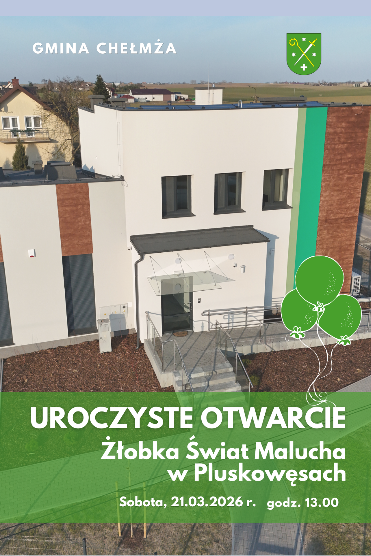 Uroczyste Otwarcie Żłobka Świat Malucha w Pluskowęsach
