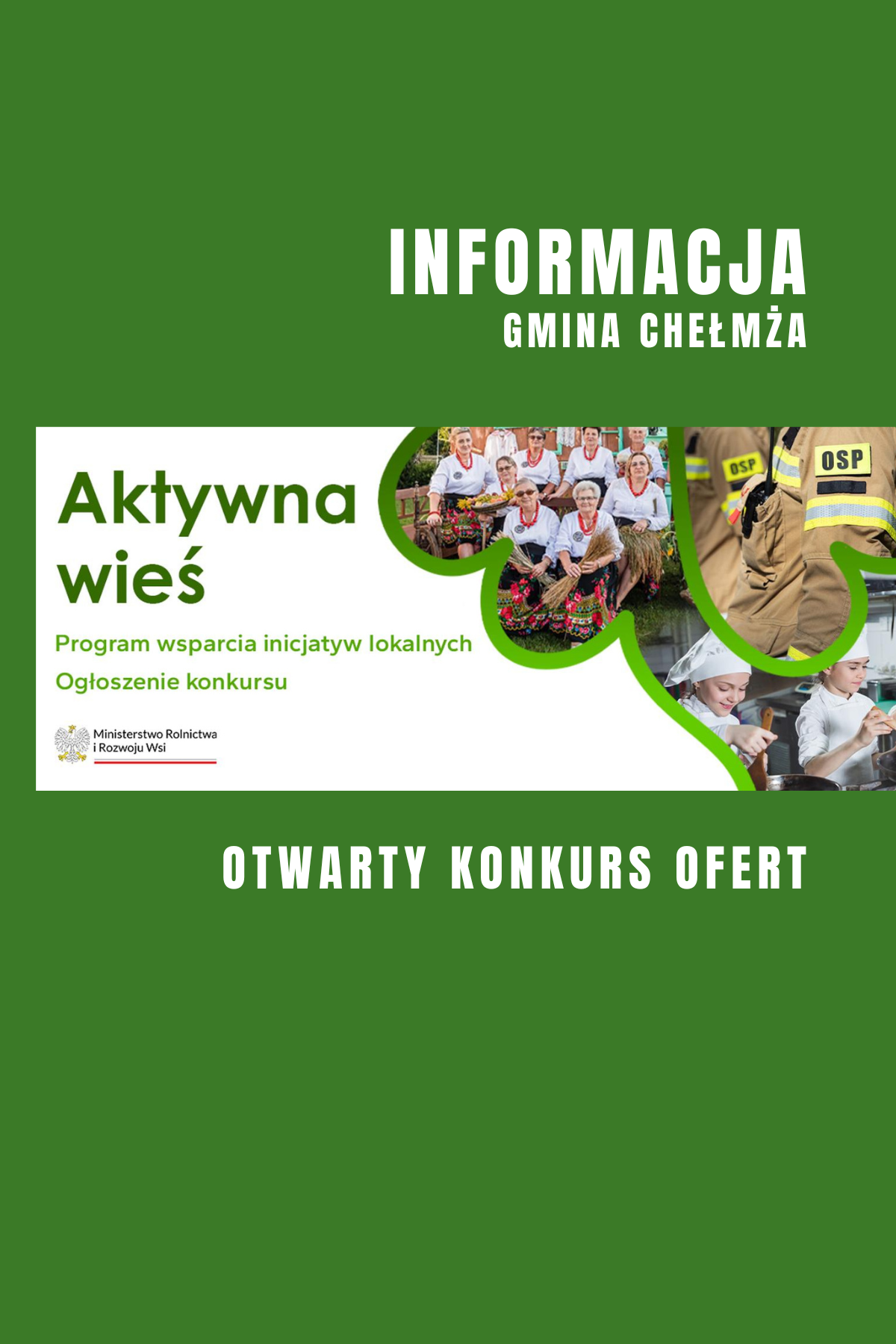 Aktywna wieś - otwarty konkurs ofert
