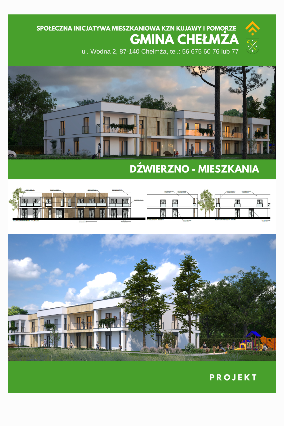 Nowe mieszkania w gminie Chełmża!