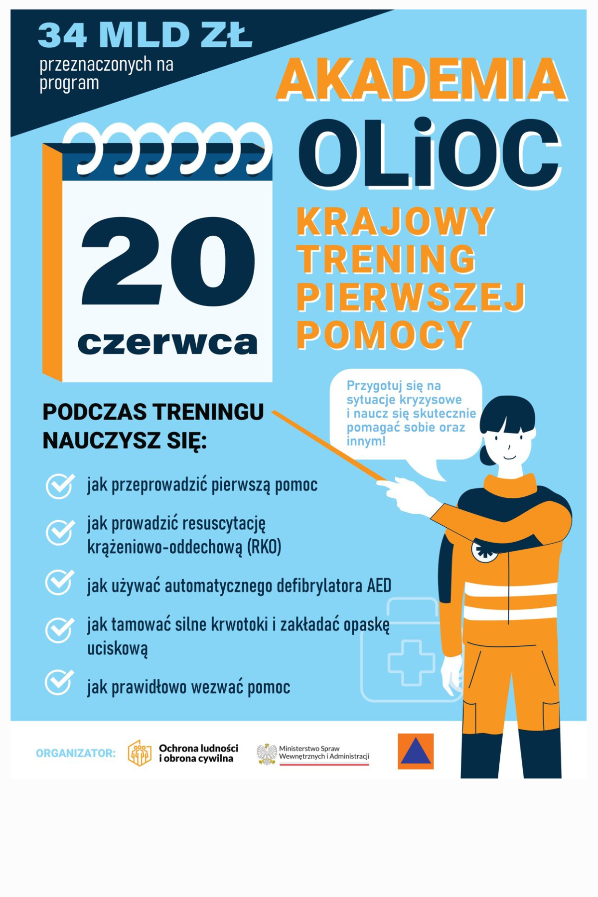 Czerwiec – miesiącem pierwszej pomocy!